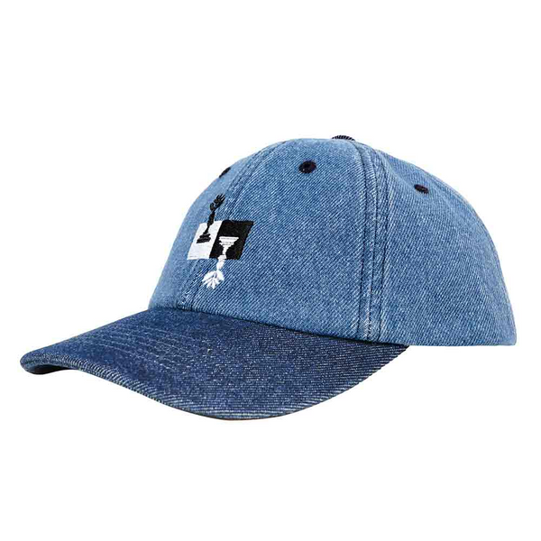 Magenta Skateboards - Chess Dad Hat - Blue Denim