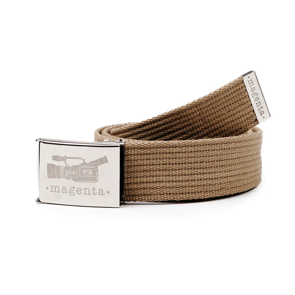 Magenta Skateboards - VX Clip Belt - Natural