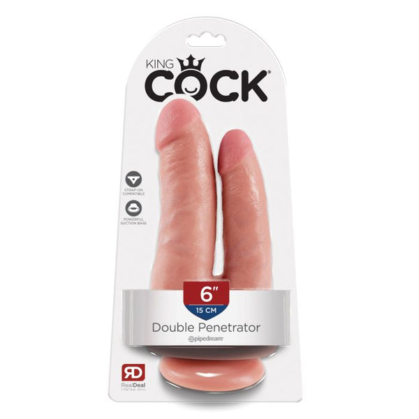 King Cock Double Penetrator - Flesh