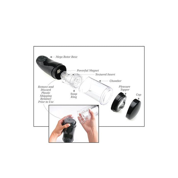 Pipedream Extreme Toyz Mega Bator Rechargeable Strokers