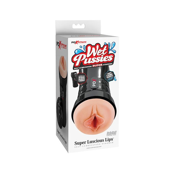 PDX Extreme Wet Pussies Super Luscious Lips Stroker - Light