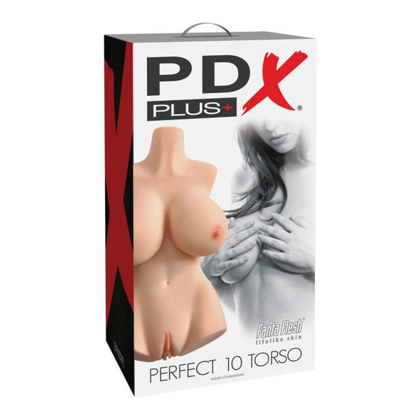 PDX Plus Perfect 10 Torso - Ivory