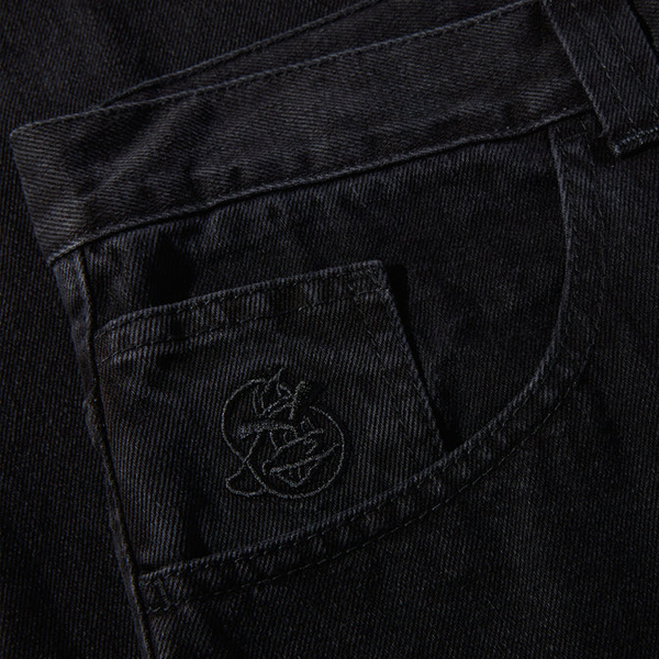 Polar Skate Co - 93 Denim Jeans - Pitch Black - Pants