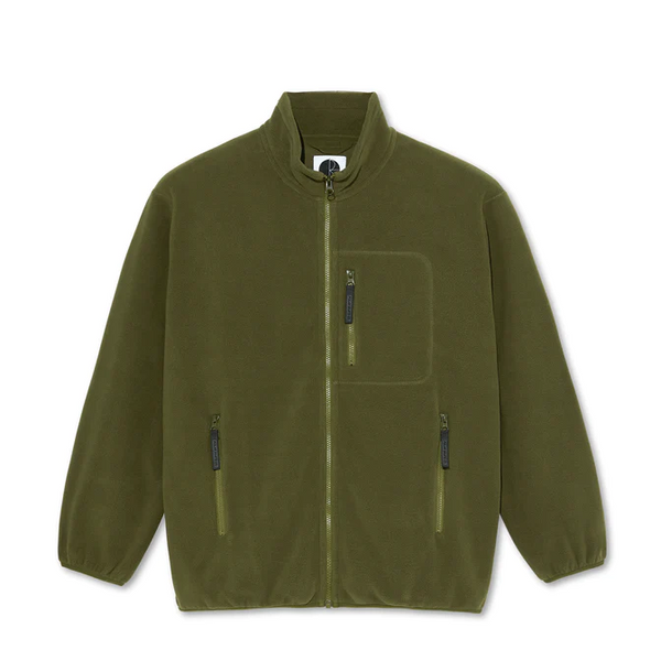 Polar Skate Co - Basic Fleece Jacket - Army Green