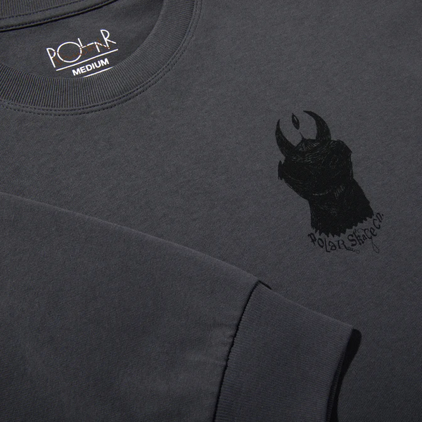 Polar Skate Co - Little Devils Long Sleeve T-Shirt - Graphite