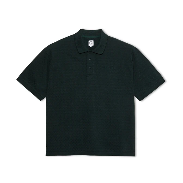 Polar Skate Co - Check Surf Polo Shirt - Teal