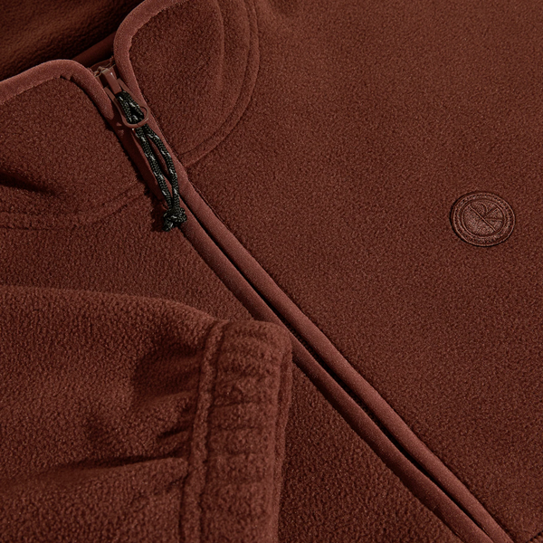 Polar Skate Co - Ivan Half Zip Sweater - Wine