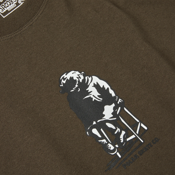 Polar Skate Co -Shadow T-Shirt - Brown