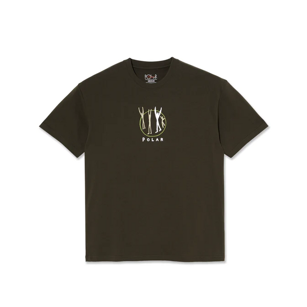 Polar Skate Co - Polar Gang T-Shirt - Brown - LG