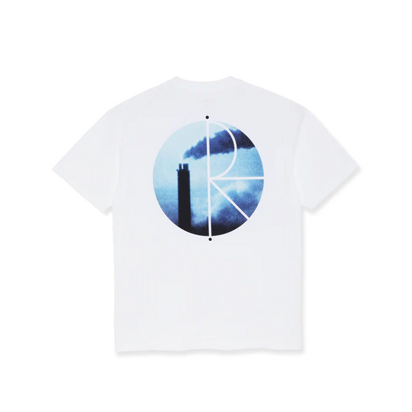 Polar Skate Co - Skorsten Fill Logo T-Shirt - White