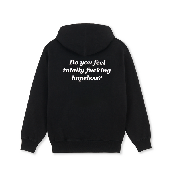 Polar Skate Co. - Dave Hoodie - Hopeless - Black
