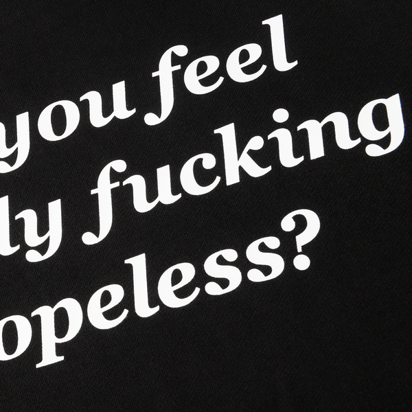 Polar Skate Co. - Dave Hoodie - Hopeless - Black
