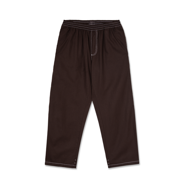 Polar Skate Co - Surf Pants |Contrast - Chocolate/White