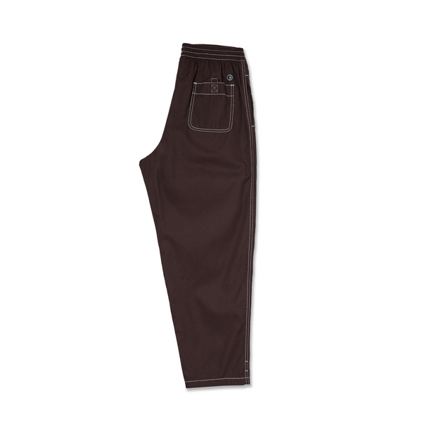 Polar Skate Co - Surf Pants |Contrast - Chocolate/White