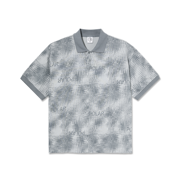 Polar Skate Co - Scribble Surf Polo Shirt - Silver
