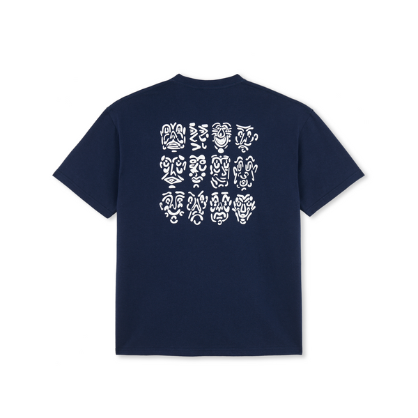 Polar Skate Co - 12 Faces T-Shirt - Dark Blue