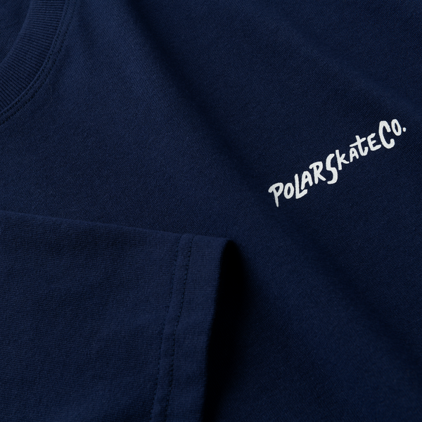Polar Skate Co - 12 Faces T-Shirt - Dark Blue
