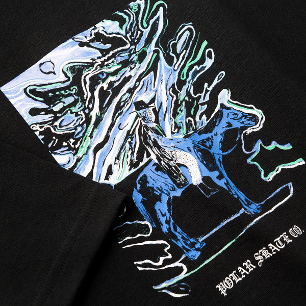 Polar Skate Co - Rider T-Shirt - Black