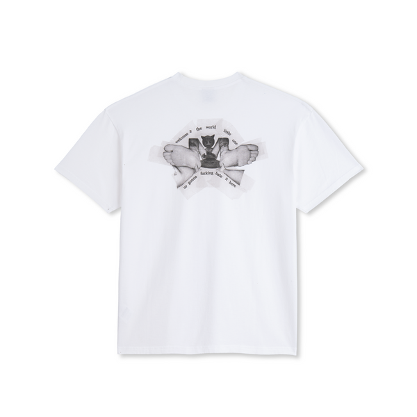 Polar Skate Co - Welcome to the World T-Shirt - White