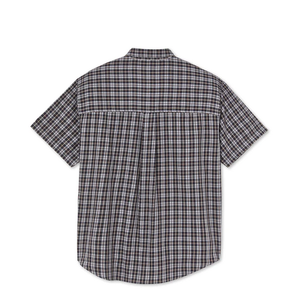 Polar Skate Co - Mitchell Poplin Button Up Shirt (Graphite / Gold) - XL