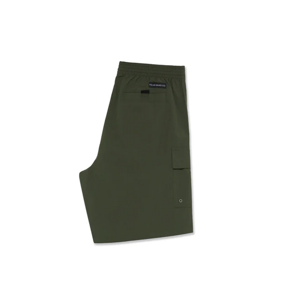 Polar Skate Co. - Utility Swim Shorts  - Dark Olive