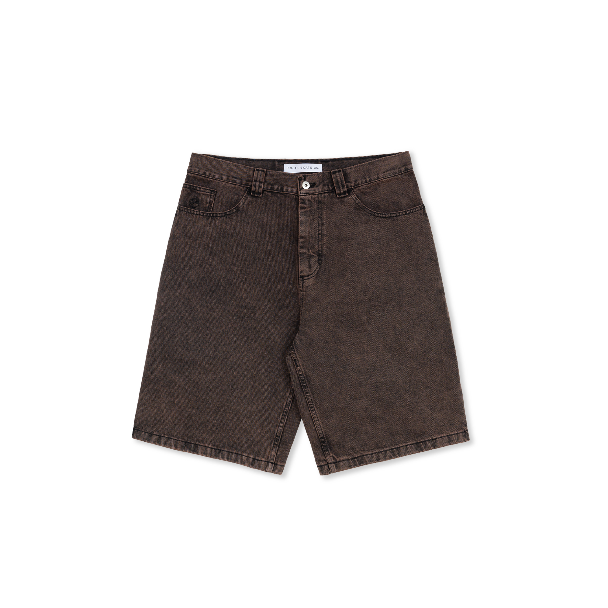 Polar Skate Co - Big Boy Denim Shorts - Mud Brown