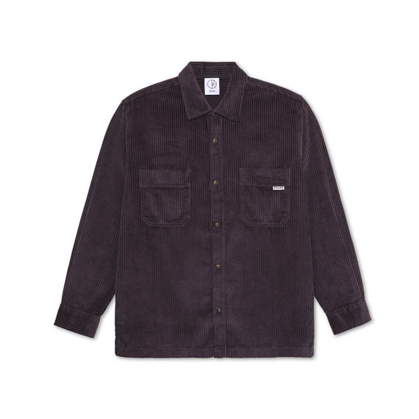 Polar Skate Co - Cord Shirt - Dark Violet