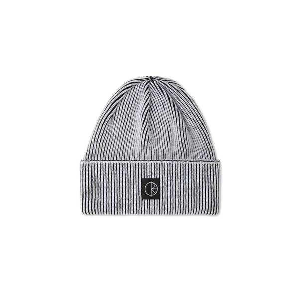 Polar Skate Co. - Merino Lines Beanie - White / Black