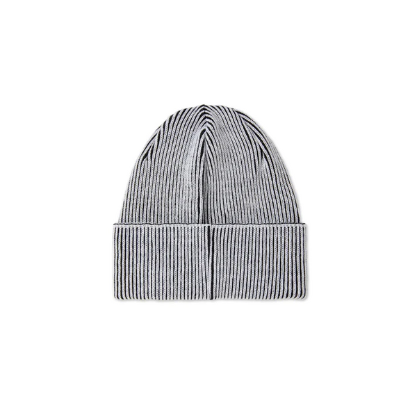 Polar Skate Co. - Merino Lines Beanie - White / Black