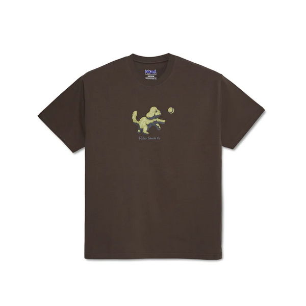 Polar Skate Co - Ball T-Shirt - Chocolate