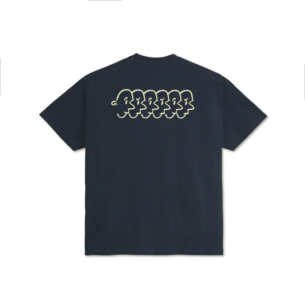 Polar Skate Co - Faces T-Shirt - New Navy