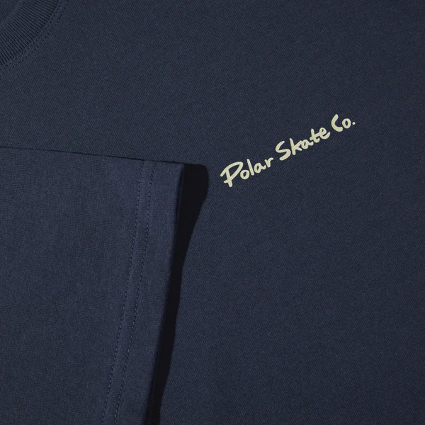 Polar Skate Co - Faces T-Shirt - New Navy