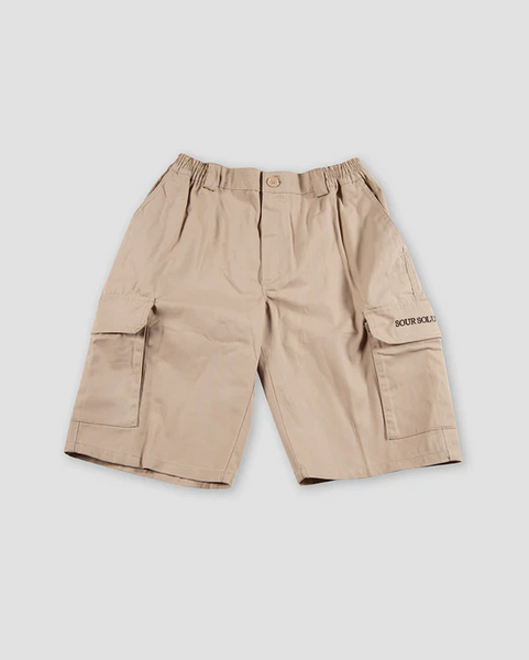 Sour Solution - Cargo Shorts - Beige - Medium