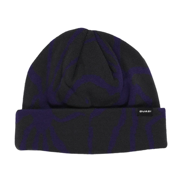 Quasi - Spider Beanie - Eggplant