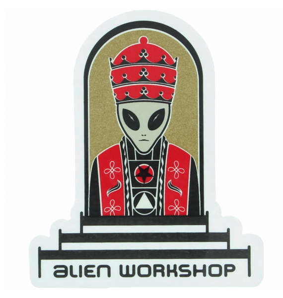 Alien Work Shop Sticker