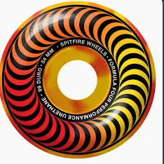 Spitfire Wheels - Formula Four - 54mm 99a - Multi-swirl Classic