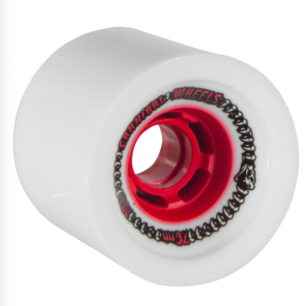 Venom Wheels| 76mm 78a| Cobra Core| White/Red