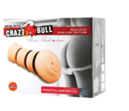 Crazy Bull Rossi Flesh Masturbator Sleeve - Vagina