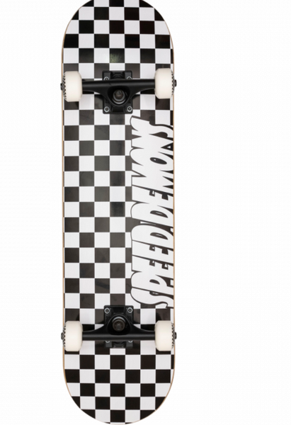 Speed Demon Skateboards|Checkers Complete|8.0"