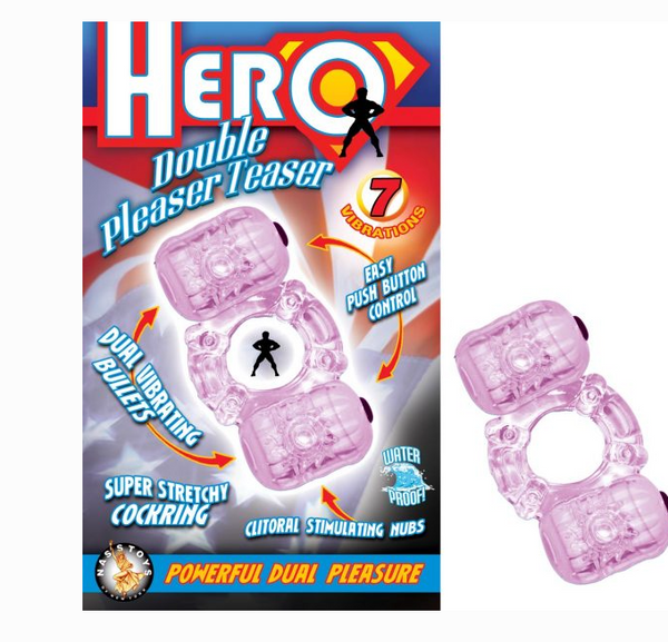 Hero Double Pleaser Teaser - Purple