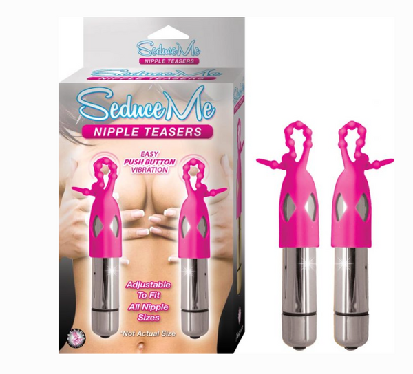 Seduce Me Nipple Teasers - Silver