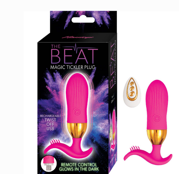 The Beat Magic Tickler Plug - Pink