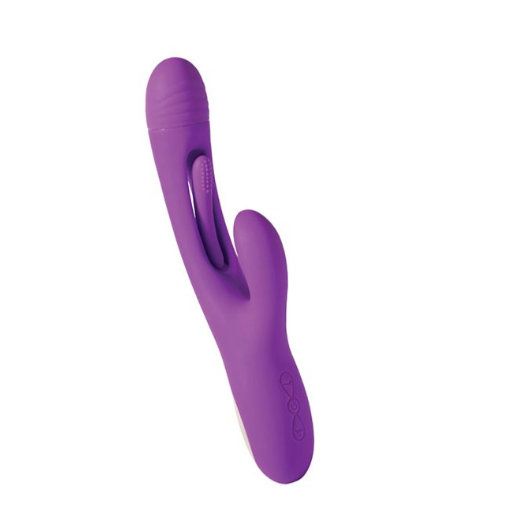 Bora G-Spot Tapping Rabbit Vibrator - Purple