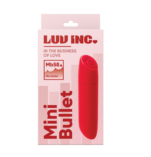 Luv Inc. 4" Mini Bullet - Red