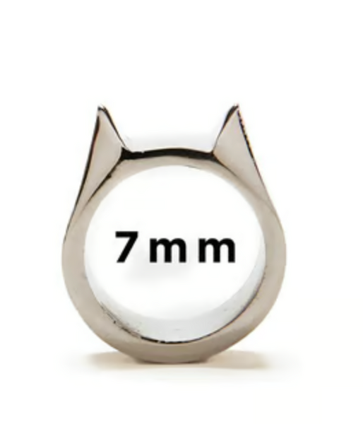 Self Defense Bear Ring - Window Breaker, Size 7mm