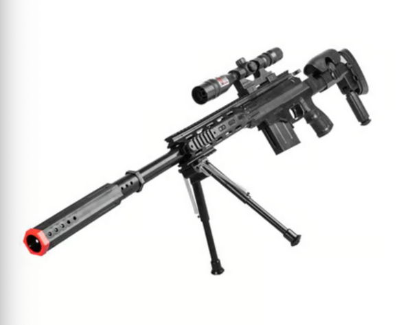 Tactical Spring Airsoft Sniper Rifle With Scope and Bipod