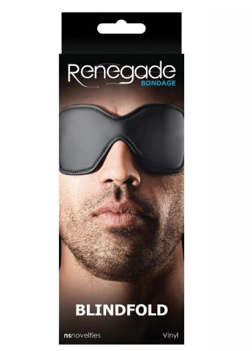 Renegade Bondage Blindfold - Black