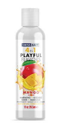 Swiss Navy 4 in 1 Flavors Lubricant