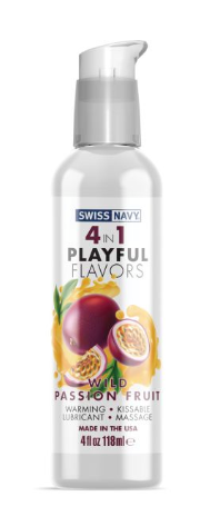 Swiss Navy 4 in 1 Flavors Lubricant