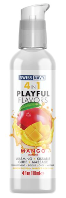 Swiss Navy 4 in 1 Flavors Lubricant